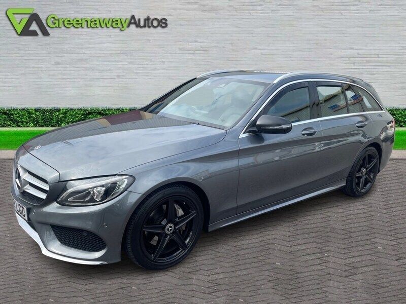 Grey Used 2018 Mercedes C220 Edition Estate | £14,291 (Fair price) - Image 1/4