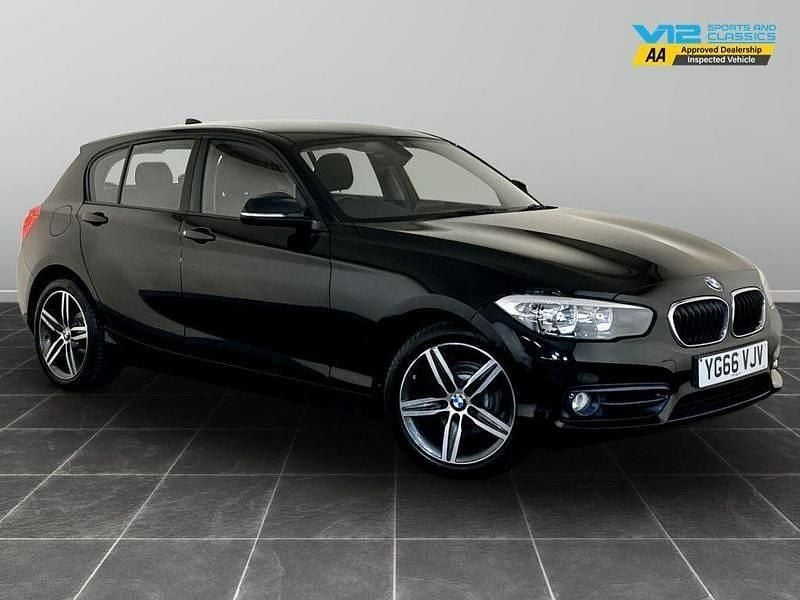 Black Used 2016 BMW 118 Sport Line Hatchback | £8,295 (Good price) - Image 1/2
