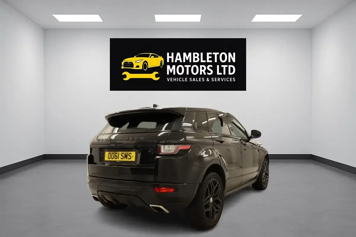Used Land Rover Range Rover evoque HSE Dynamic 2017 Black Estate
