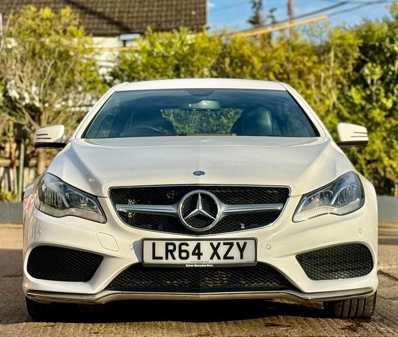 Used Mercedes E220 AMG 2014 White Coupe