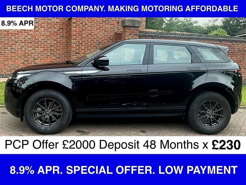 Black Used 2020 Land Rover Range Rover evoque S Estate | £15,900 (Good price) - Image 1/3