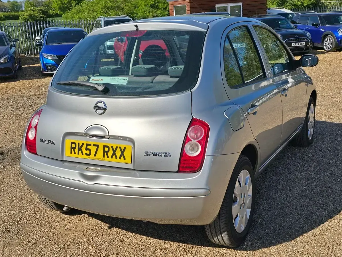 Used Nissan Micra 79 HP (58 kW) 2007 Silver Hatchback