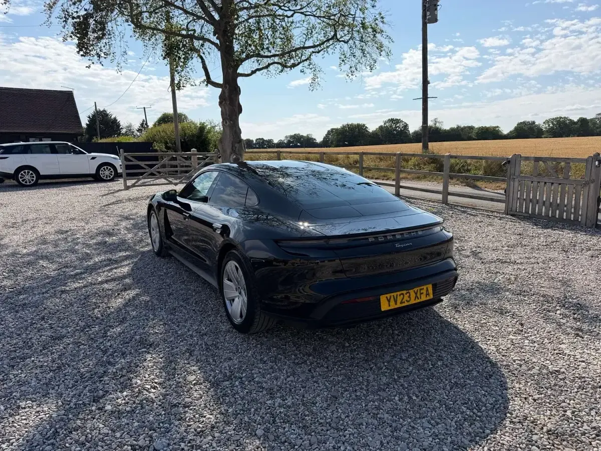 Used Porsche Taycan 300 kW (408 HP) 2023 Black Sedan