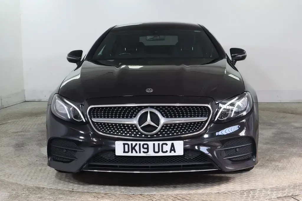 Used Mercedes E220 AMG line 2019 Black Coupe