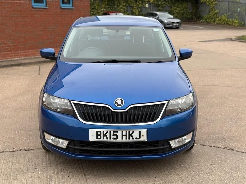 Used Skoda Rapid SE 2015 Blue Hatchback