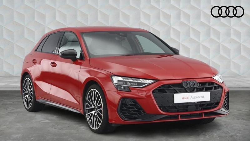 Used Audi S3 Sportback Black Edition 333 HP (244 kW) 2025 Red Hatchback