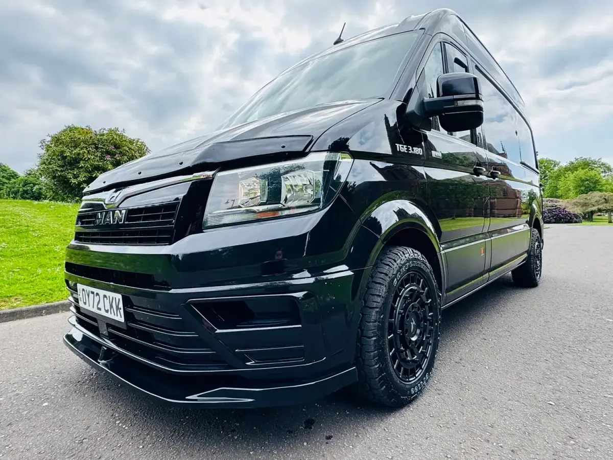 Used MAN TGE 2022 Black Van