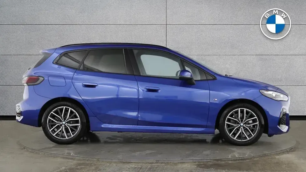Used BMW 220 Active Tourer M Sport 168 HP (123 kW) 2023 Blue MPV