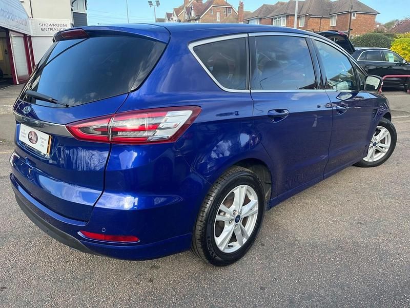 Used Ford S-MAX Titanium 150 HP (110 kW) 2017 Blue MPV