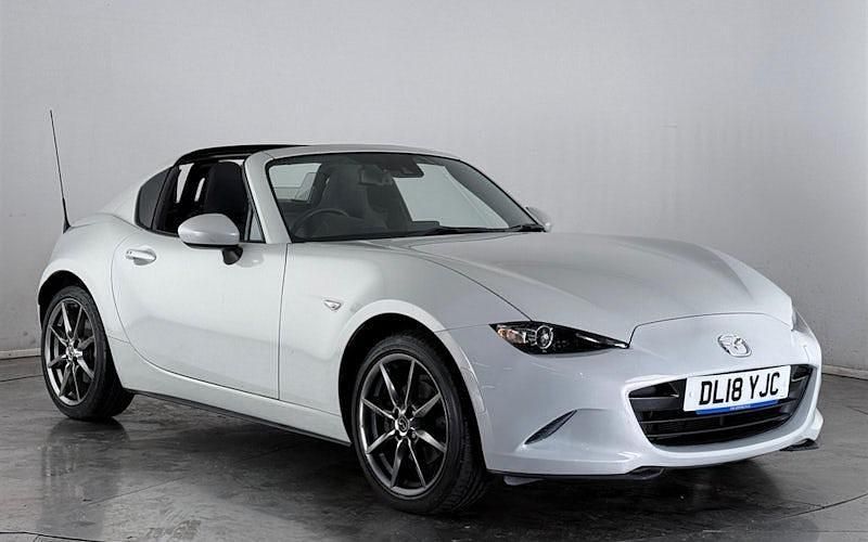 Used Mazda MX5 Inclusive 160 HP (117 kW) 2018 Silver Cabriolet