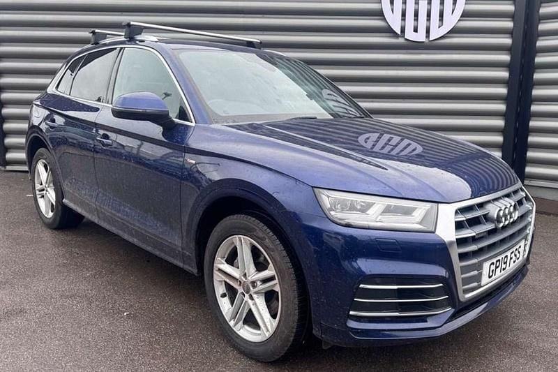 Used Audi Q5 S-Line 190 HP (139 kW) 2019 Blue SUV