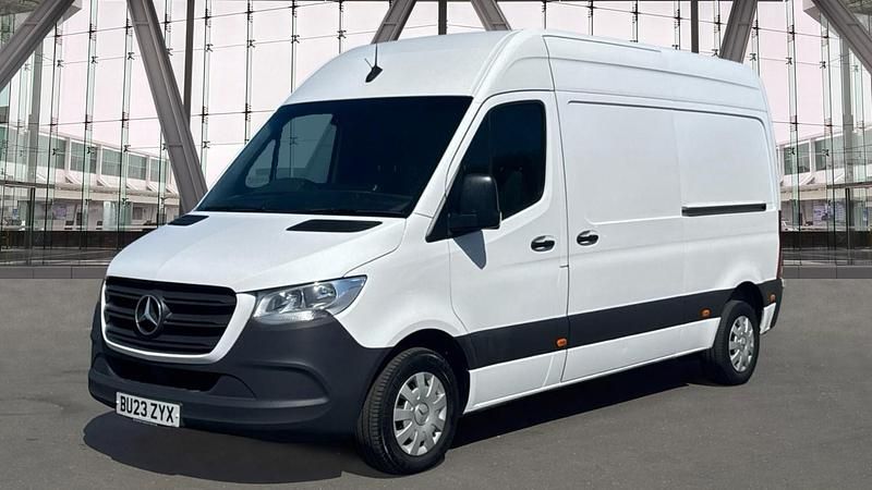 Begagnad Mercedes Sprinter Premium 150 HK (110 kW) 2023 Vit Van