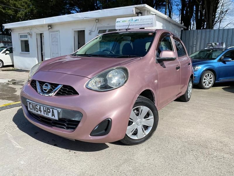 Used Nissan Micra Acenta 2014 Pink Hatchback