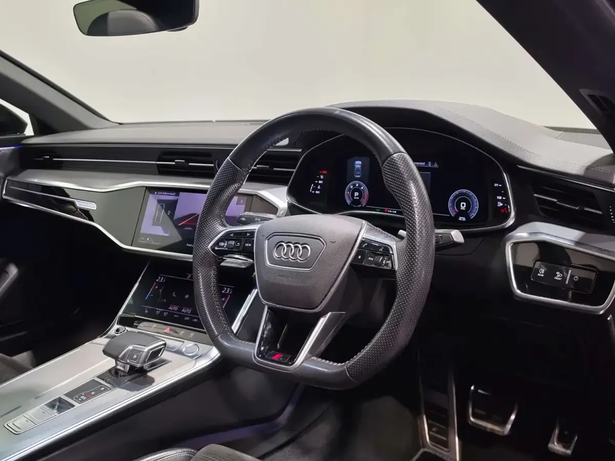 Usado Audi A7 Sportback Black Edition 286 CV (210 kW) 2020 Gris Utilitario