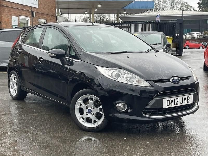 Used Ford Fiesta Zetec 94 HP (69 kW) 2012 Black Hatchback