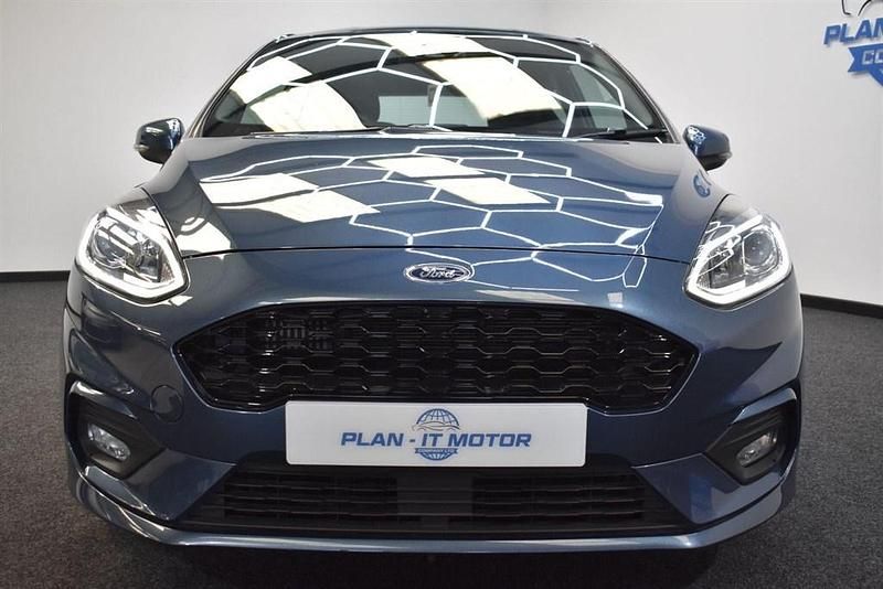 Used Ford Fiesta ST-Line 125 HP (91 kW) 2019 Blue Hatchback