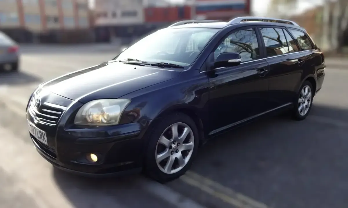Used Toyota Avensis T4 124 HP (91 kW) 2007 Black Estate
