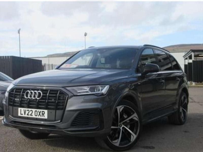 Used Audi Q7 Black Edition 340 HP (250 kW) 2022 Grey SUV