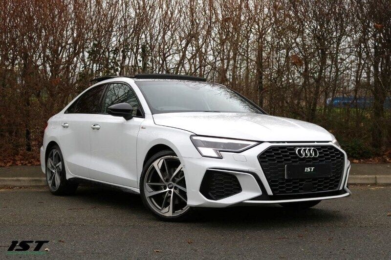 White Used 2021 Audi A3 Sedan | £24,995 - Image 1/4