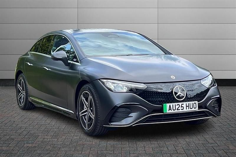 Graphite grey Used 2025 Mercedes EQE350 AMG line Sedan | £45,895 - Image 1/4