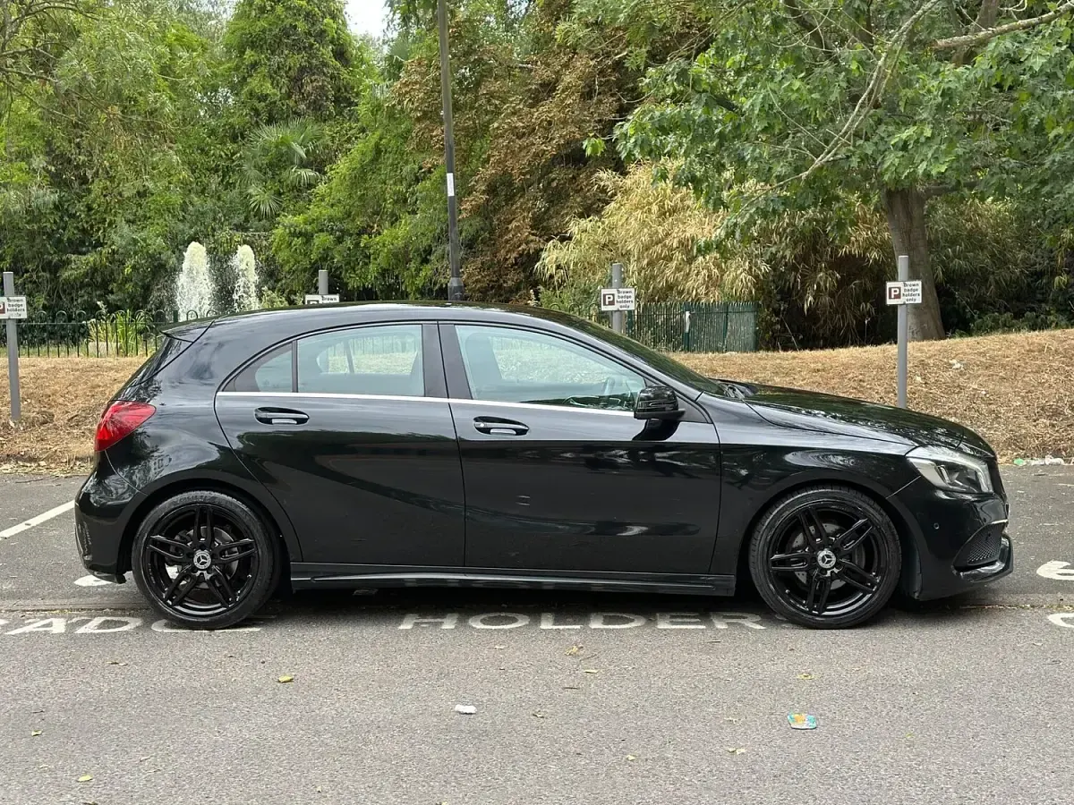 Used Mercedes A180 AMG Line Premium 2017 Black Hatchback