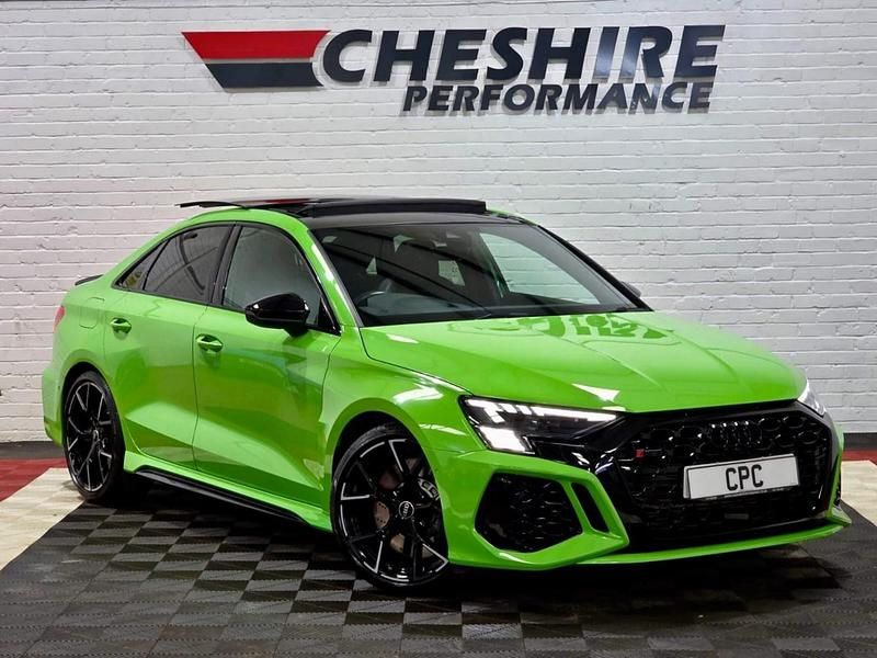 Used Audi RS3 Advanced 395 HP (290 kW) 2022 Green Sedan