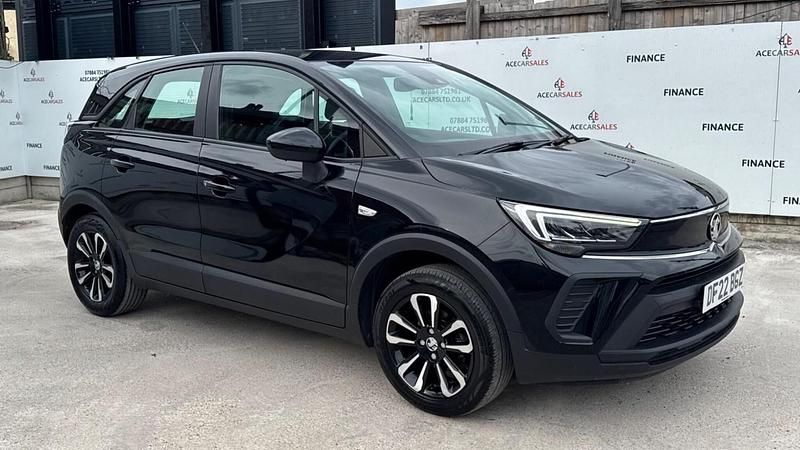Used Vauxhall Crossland Design Edition 2022 Black SUV