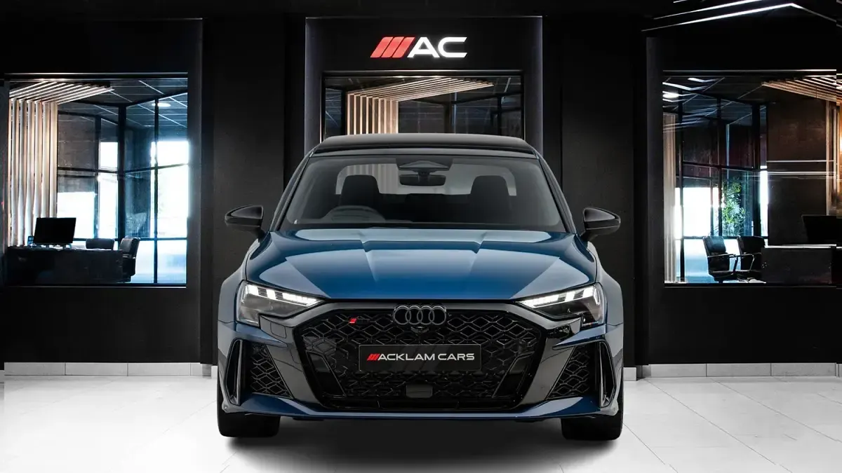 Used Audi RS3 Comfort 400 HP (294 kW) 2026 Blue Sedan