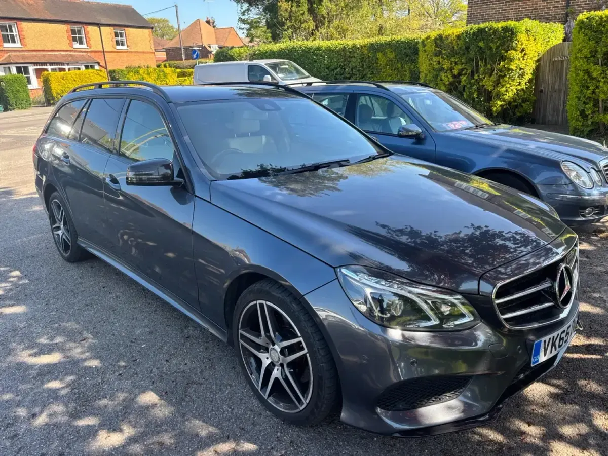Usado Mercedes E250 AMG 2015 Cinzento Carrinha