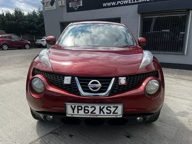 Used Nissan Juke Acenta 110 HP (80 kW) 2012 Red SUV