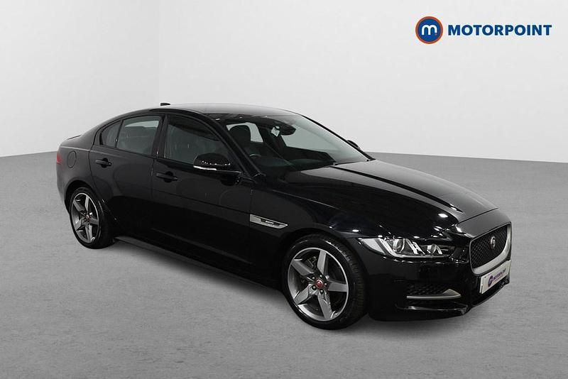 Black Used 2019 Jaguar XE R-Sport Sedan | £18,099 (Expensive) - Image 1/4