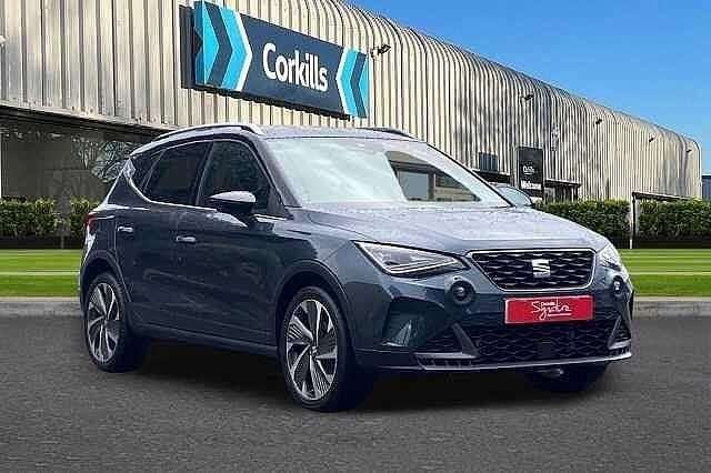 Grey Used 2022 Seat Arona FR SUV | £16,495 (Fair price) - Image 1/4