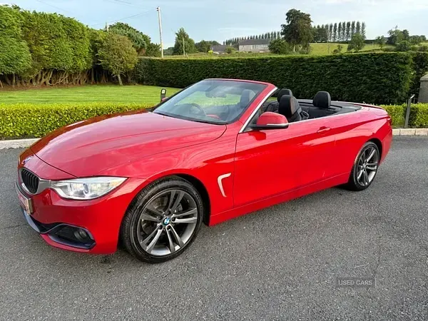 Used BMW 420 Cabriolet Sport Line 2015 Red Cabriolet