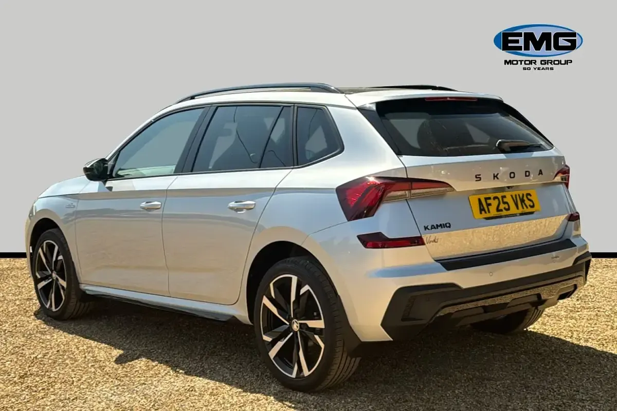 Used Skoda Kamiq Monte Carlo 150 HP (110 kW) 2025 Silver SUV