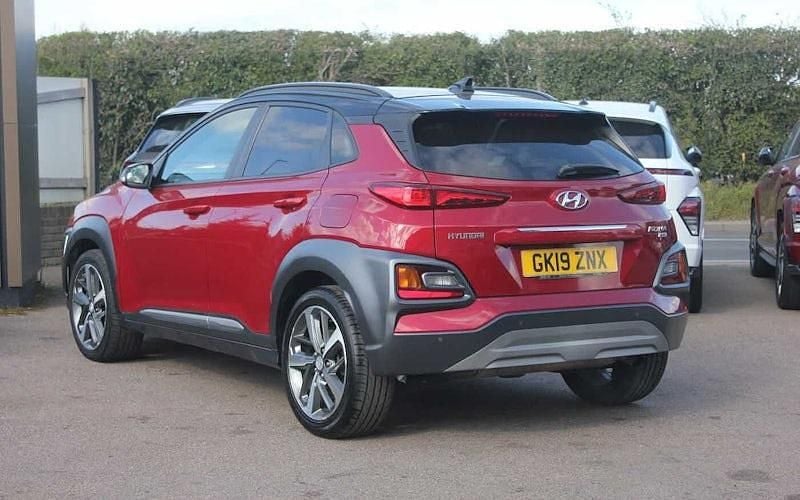 Used Hyundai Kona Premium 177 HP (130 kW) 2019 Red SUV