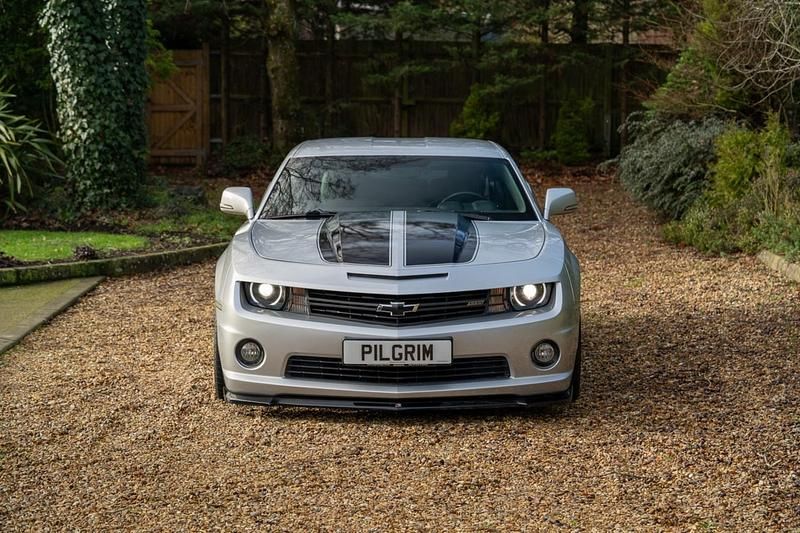 Used Chevrolet Camaro SS 2014 Silver Coupe
