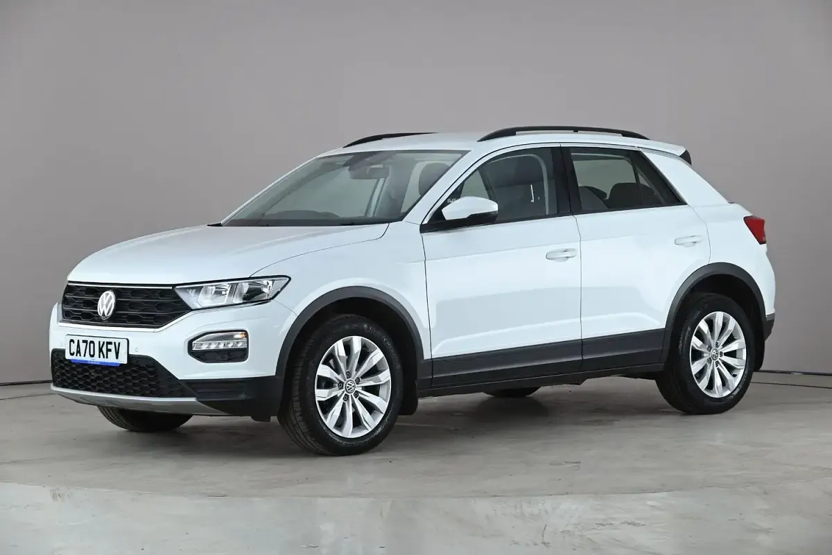 Used VW T-Roc SE 150 HP (110 kW) 2020 White SUV
