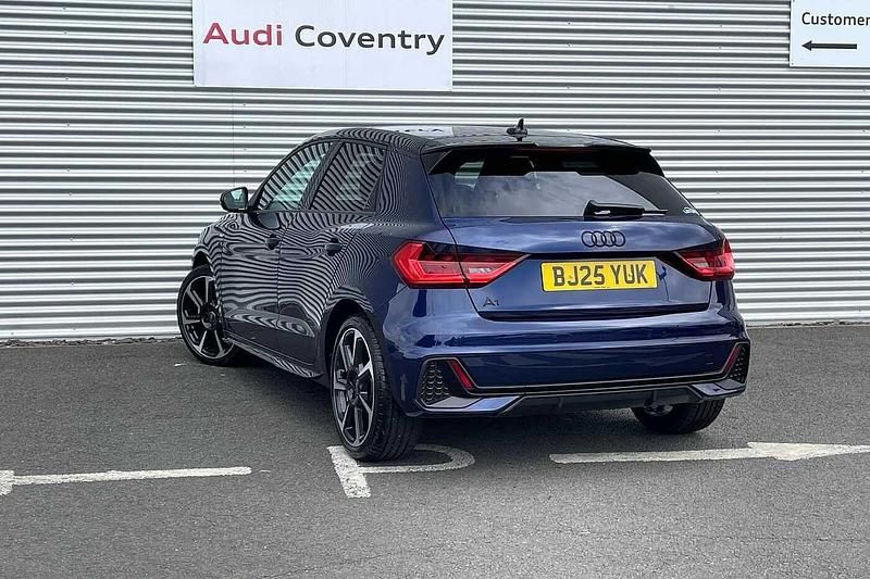 Used Audi A1 Black Edition 150 HP (110 kW) 2025 Blue Hatchback