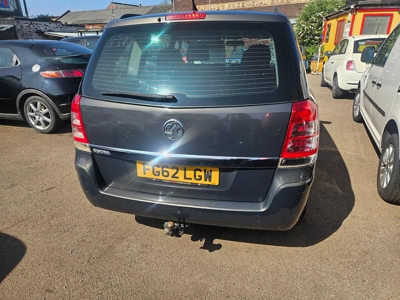 Used Vauxhall Zafira 2012 Grey MPV