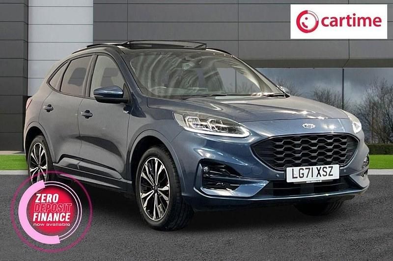 Blue Used 2021 Ford Kuga ST-Line X SUV | £16,450 (Fair price) - Image 1/4