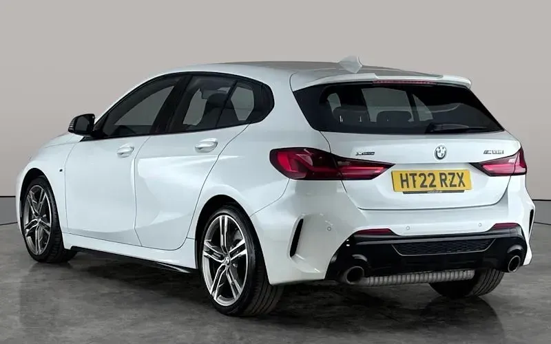 Used BMW M135 Comfort Edition 306 HP (225 kW) 2022 White Hatchback