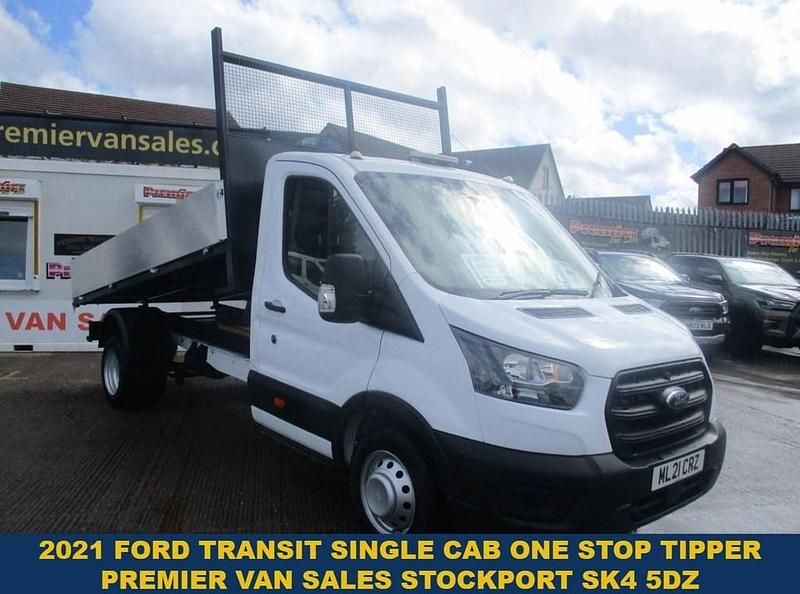 White Used 2021 Ford Transit S | £12,990 (Good price) - Image 1/4