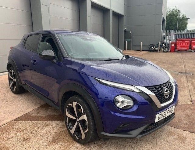 Blue Used 2021 Nissan Juke Tekna SUV | £13,990 (Fair price) - Image 1/4