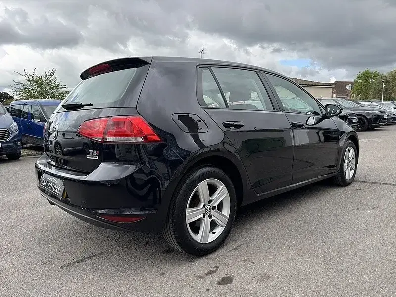 Used VW Golf VII Edition 125 HP (91 kW) 2016 Black Hatchback