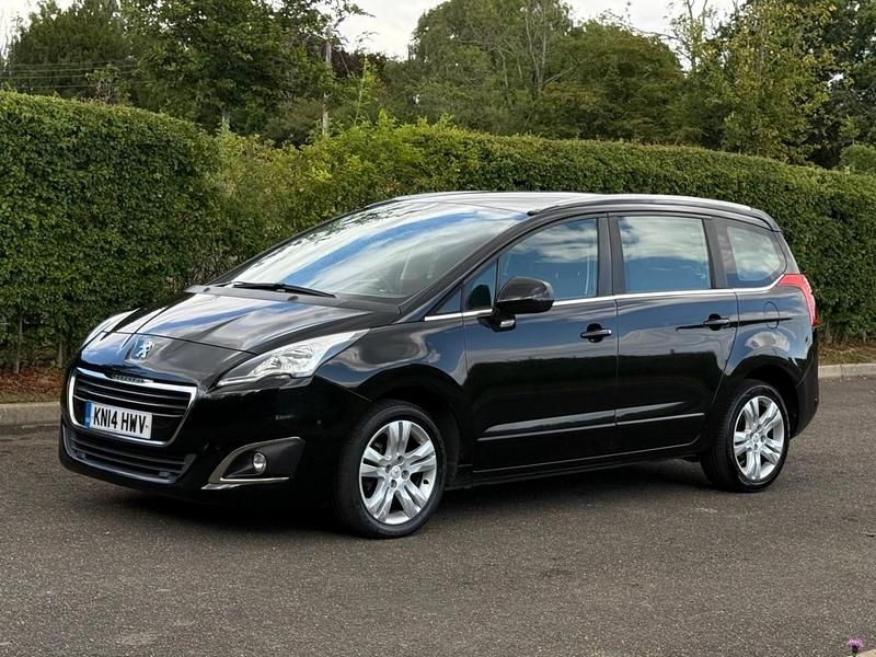 Used Peugeot 5008 Active 115 HP (84 kW) 2014 Black MPV