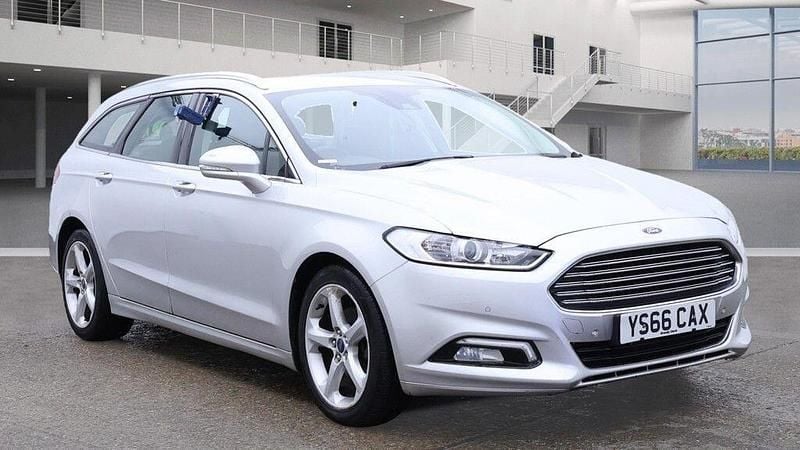 Silver Used 2016 Ford Mondeo Titanium Estate | £8,292 (Fair price) - Image 1/4