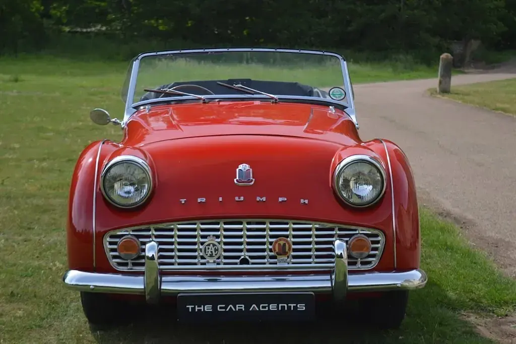 Used Triumph TR3 1959 Red Cabriolet