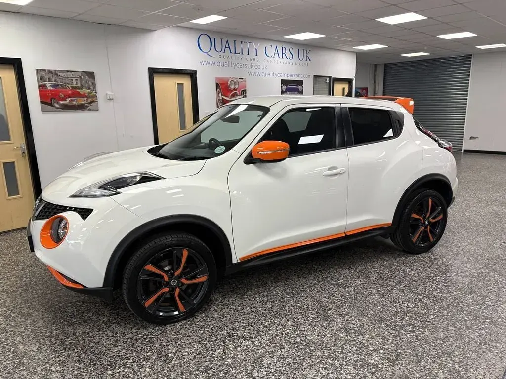 Used Nissan Juke N-Connecta 117 HP (86 kW) 2016 White SUV