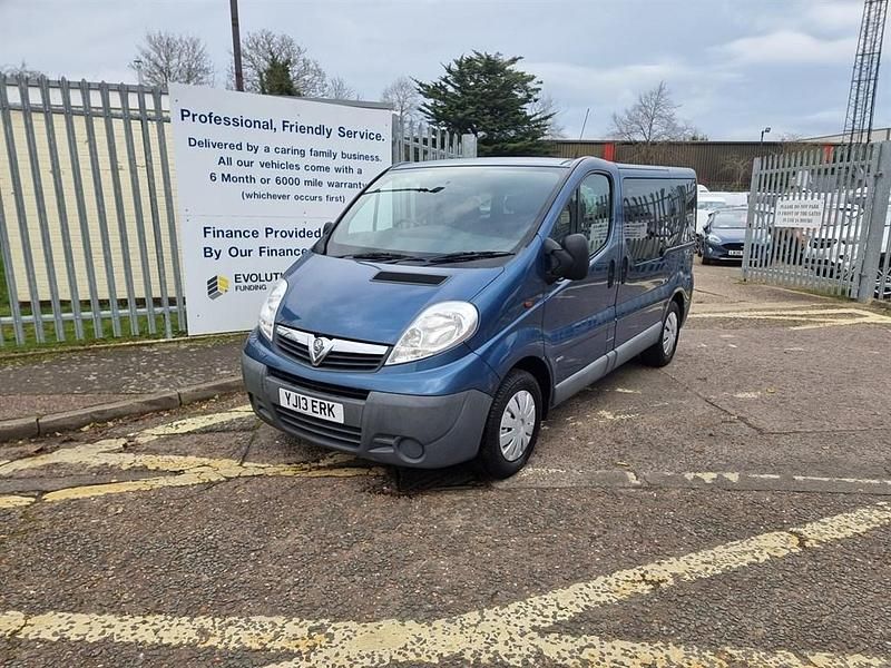 Panorama blue pearlescent Used 2013 Vauxhall Vivaro Van | £12,995 - Image 1/4