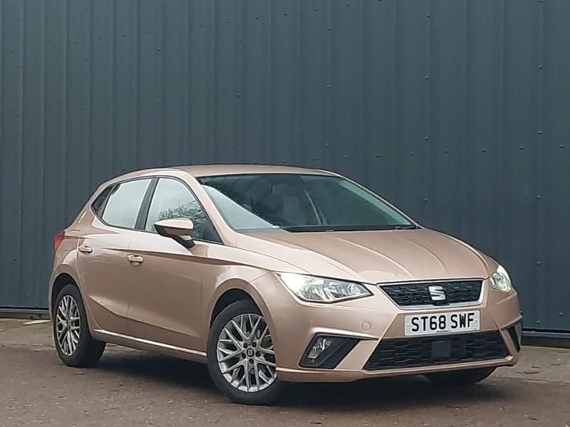 Used Seat Ibiza SE Technology 80 HP (58 kW) 2018 Gold Hatchback